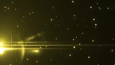 黄色粒子星光视频的预览图
